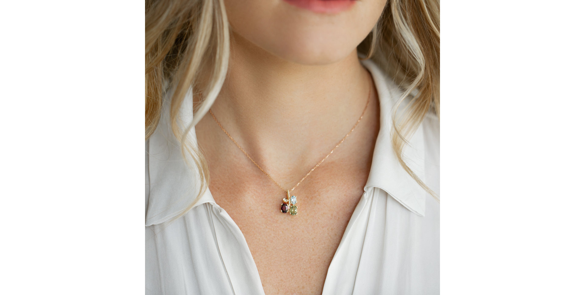 Přívěs s diamanty a drahokamy Neverlands Gift