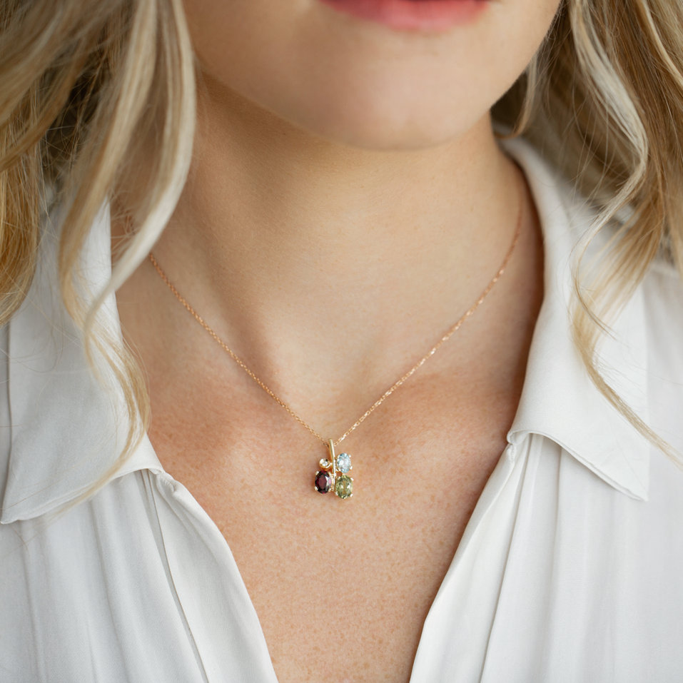 Přívěs s diamanty a drahokamy Neverlands Gift