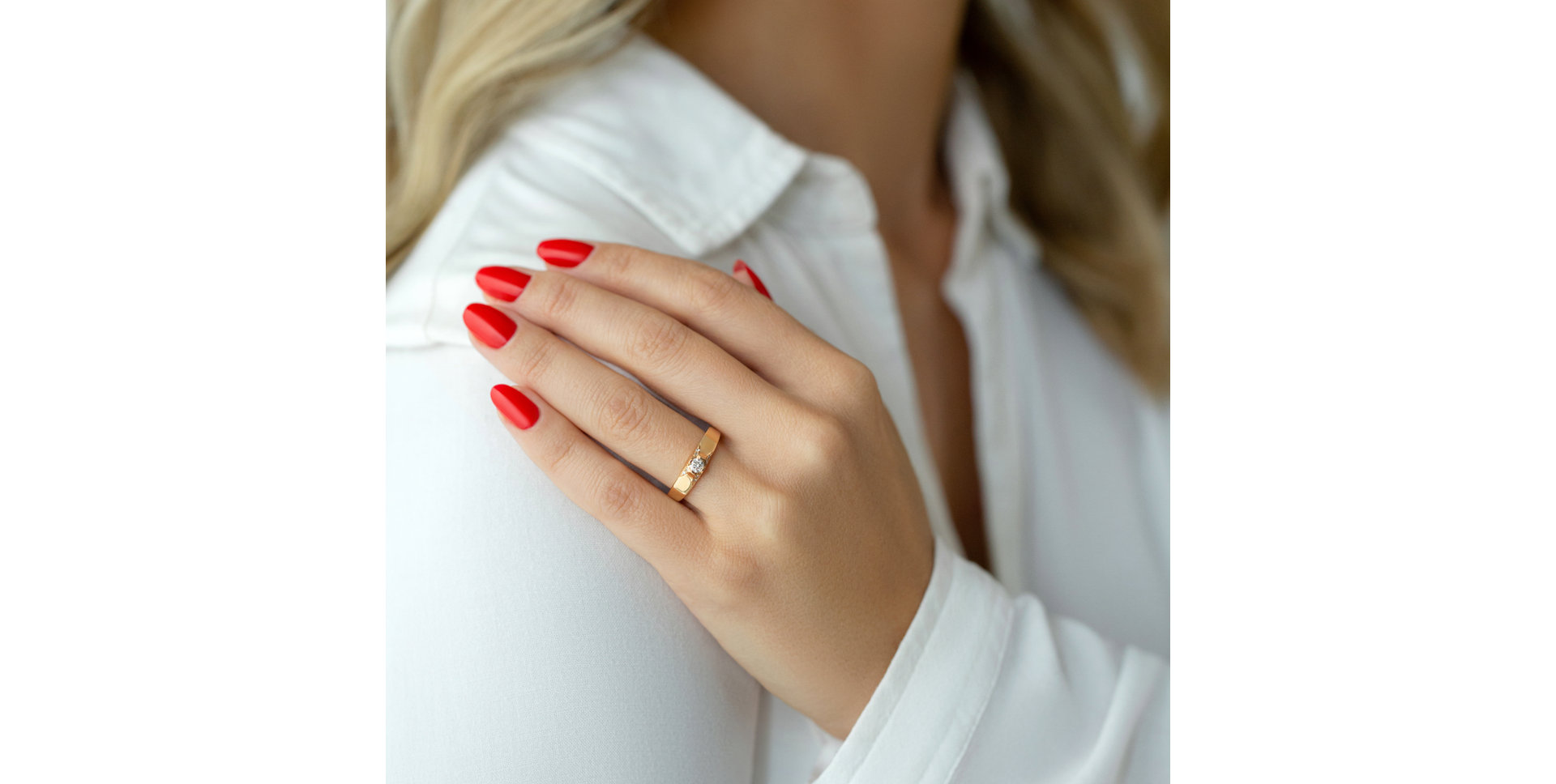 Prsten s diamanty Tereson