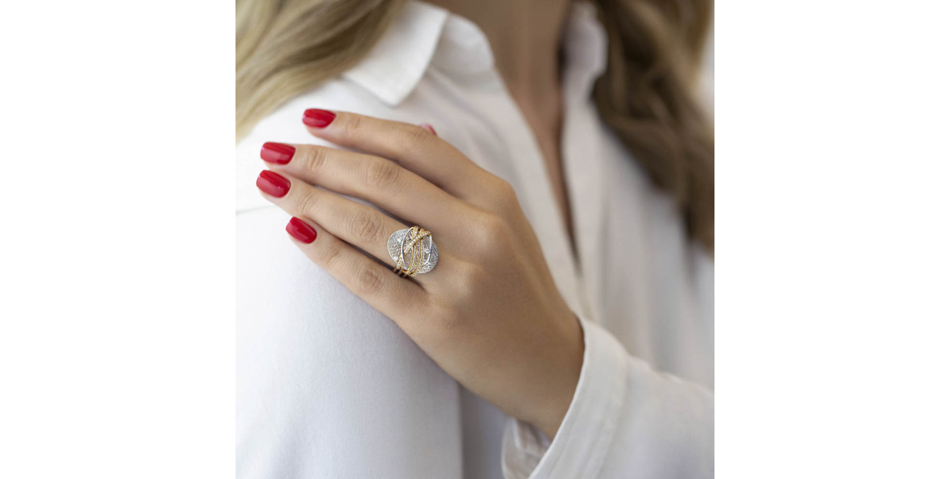 Prsten s diamanty Morpheus Silhouette