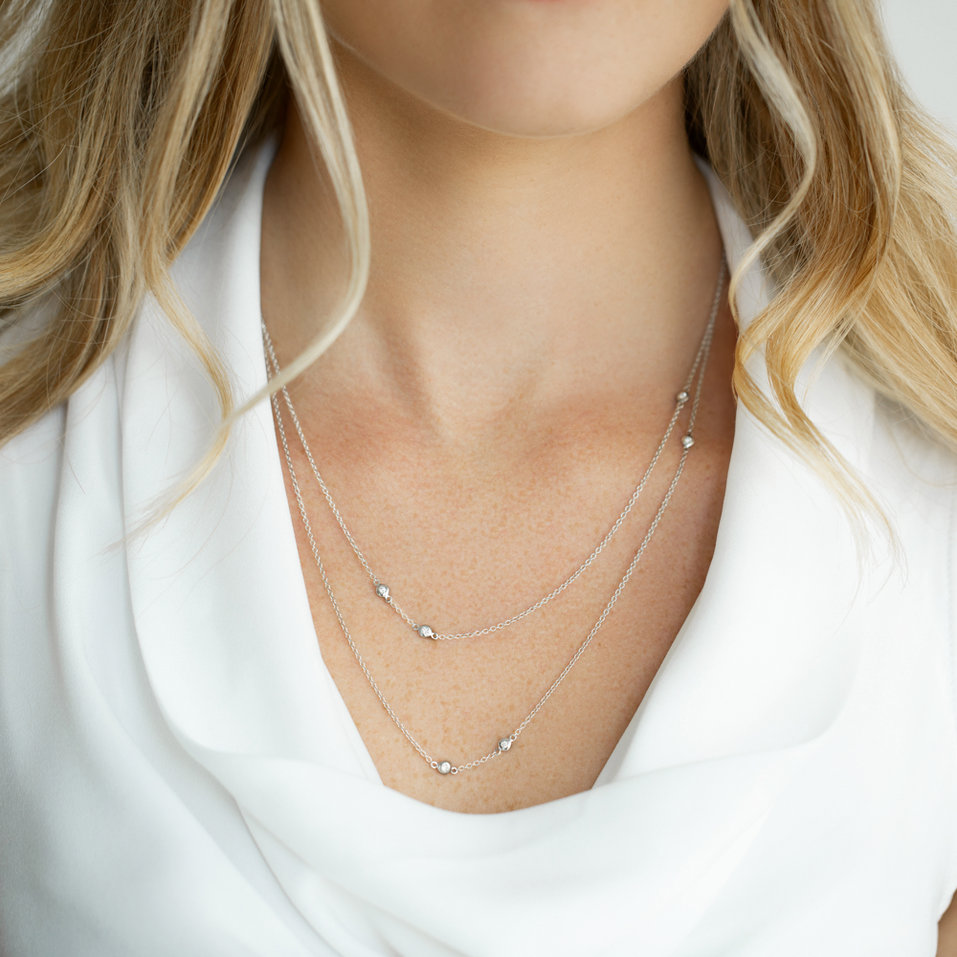 Náhrdelník s diamanty Joyful Glory