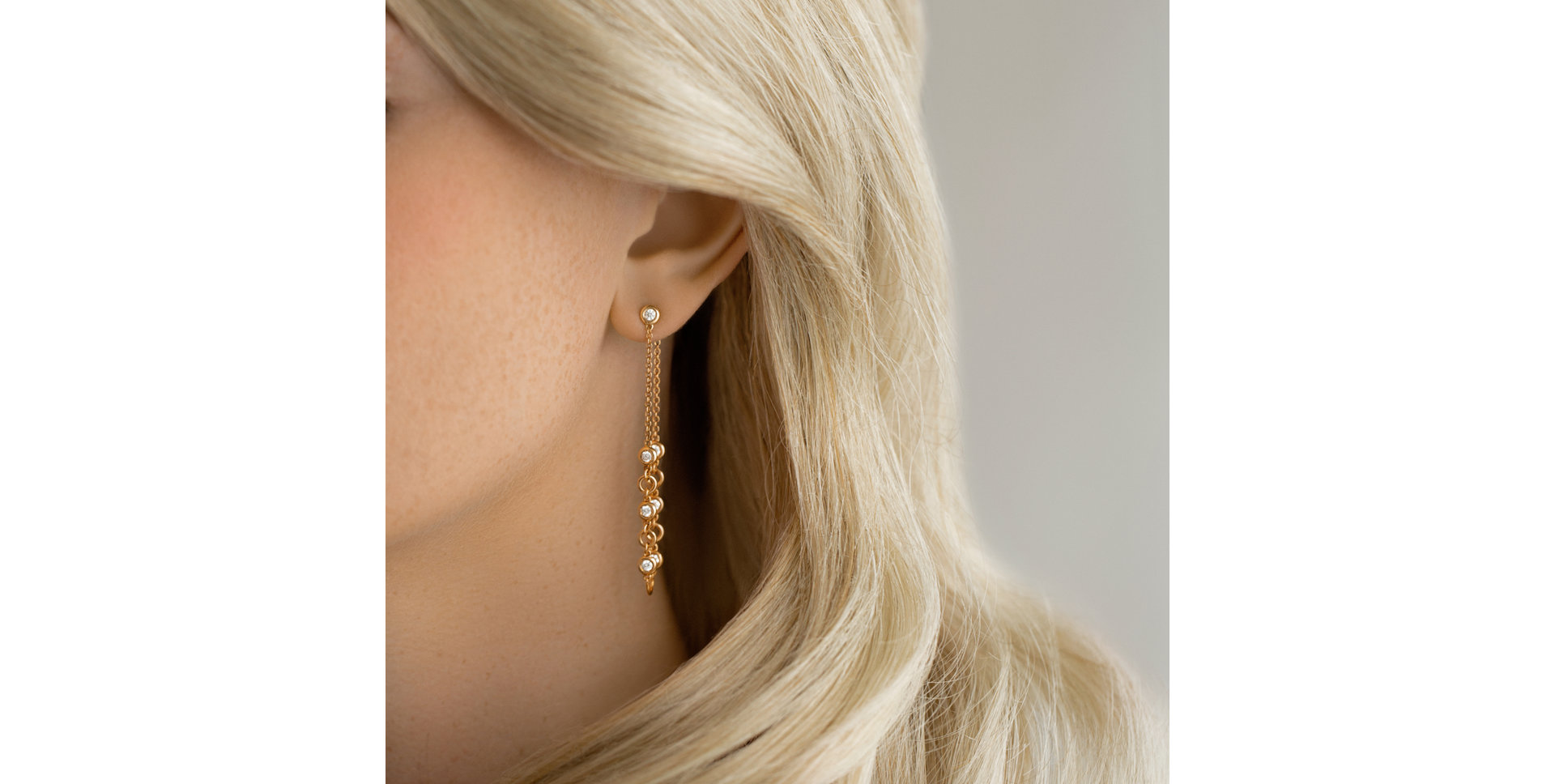 Náušnice s diamanty Samira