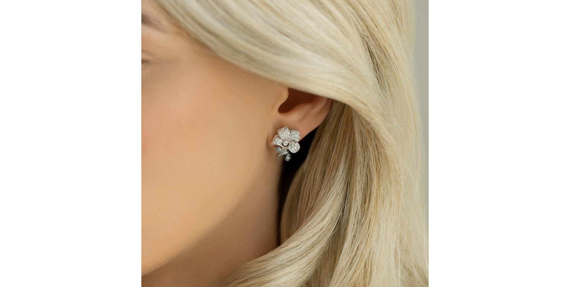 Náušnice s diamanty a granátem Summers Dream