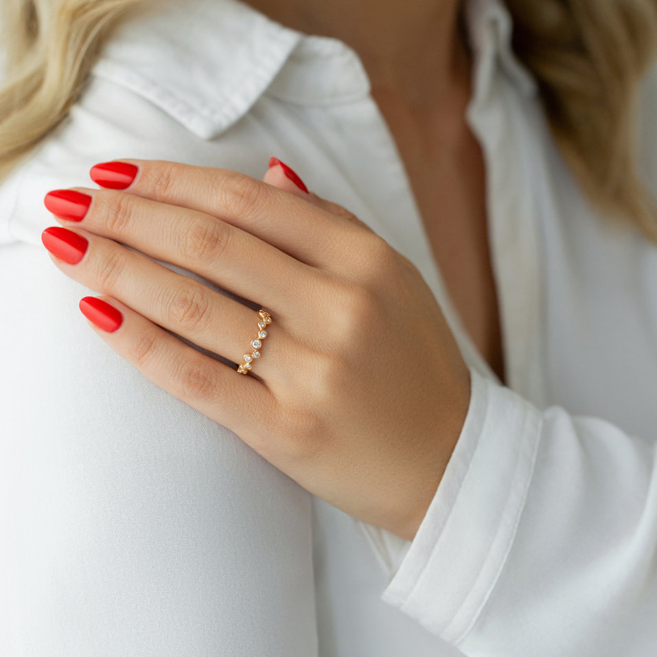 Prsten s diamanty Orion Star