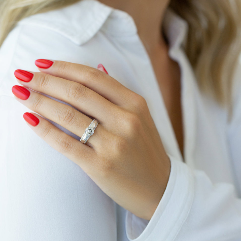 Prsten s diamanty Amazing Planet