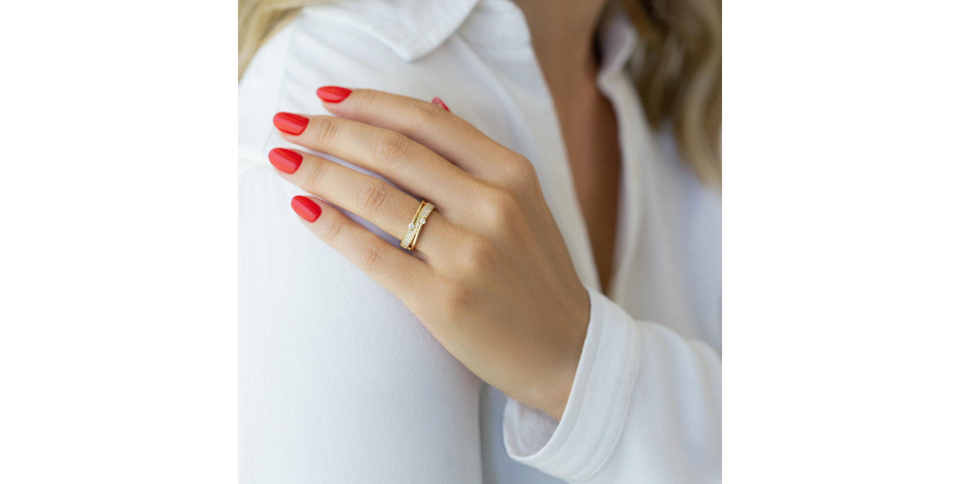 Prsten s diamanty Amazing Symphony