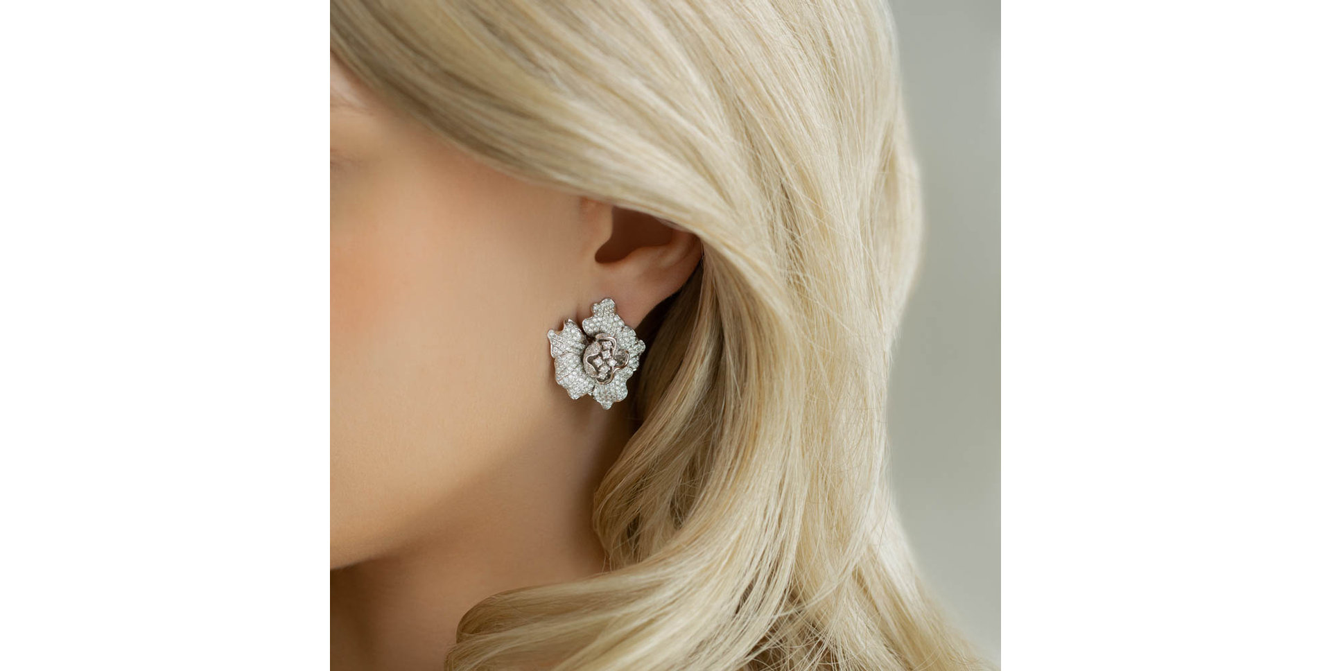 Náušnice s diamanty Glacier Magic