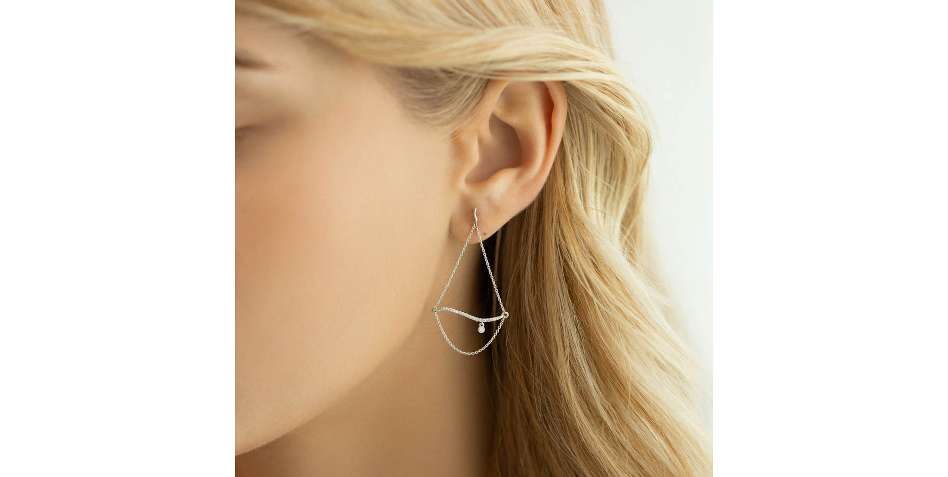 Náušnice s diamanty Dazzling Allure