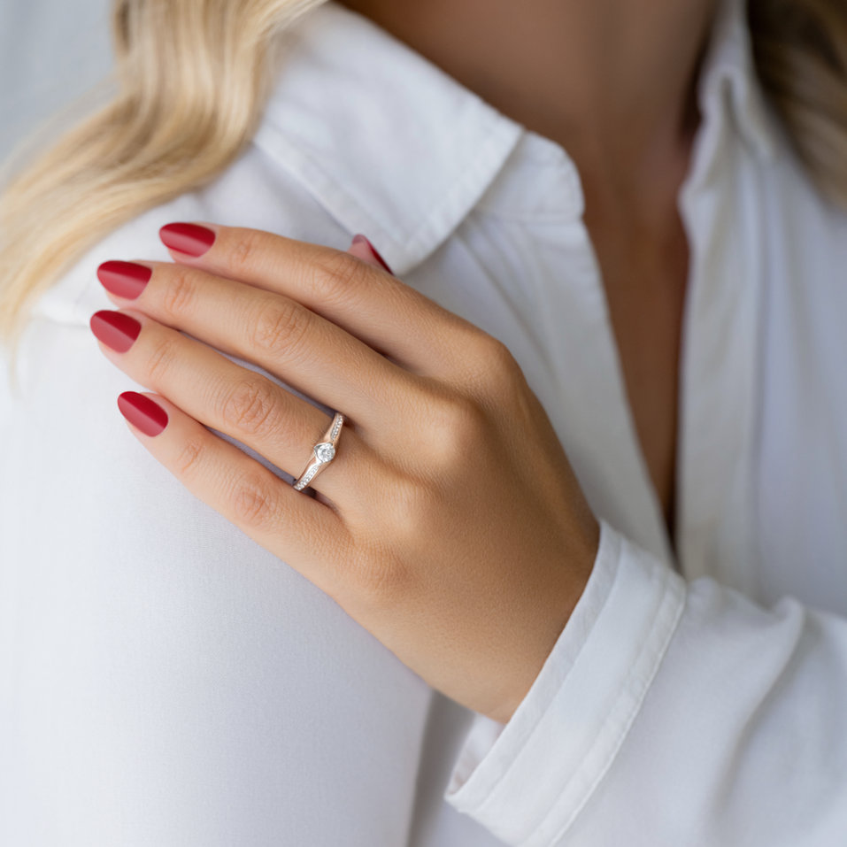 Prsten s diamanty Natalène