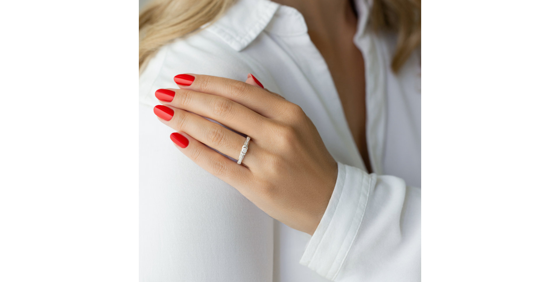 Prsten s diamanty Cure of Luxus