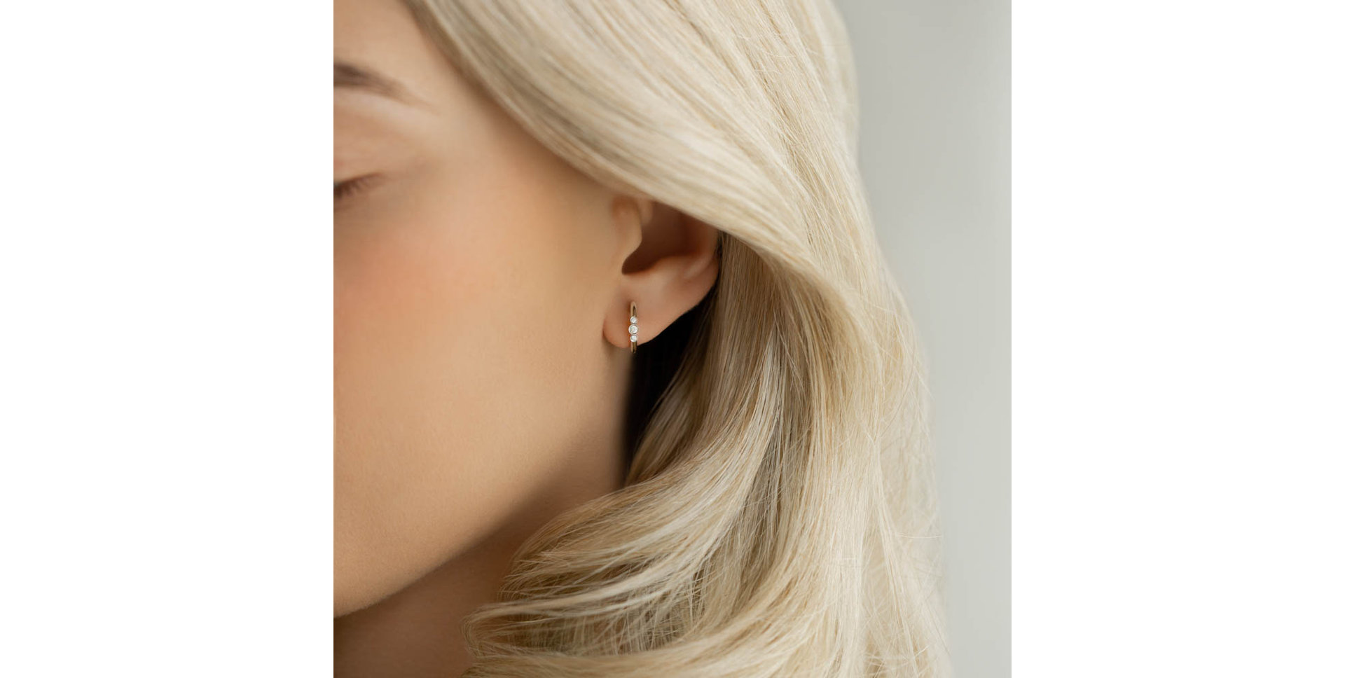 Náušnice s diamanty Fulminare