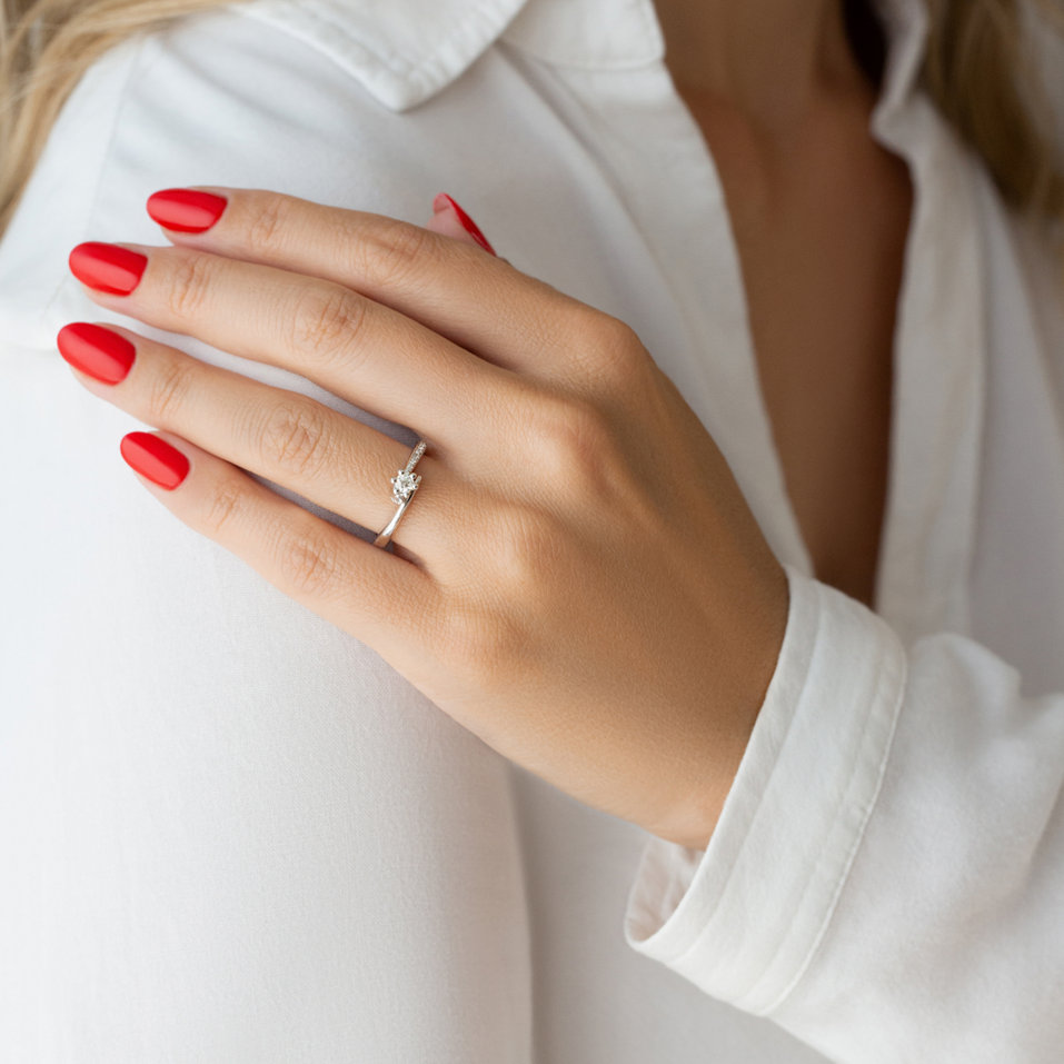 Prsten s diamanty Jubilation