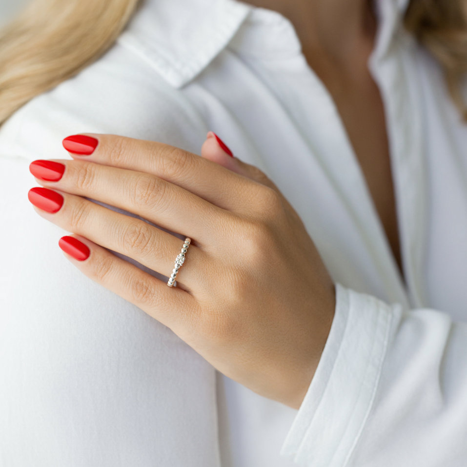 Prsten s diamantem Juliet