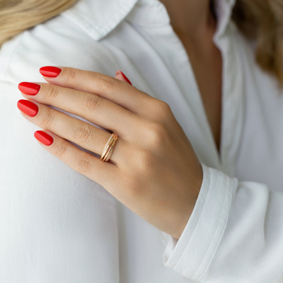 Prsten s diamanty Dawn Passion