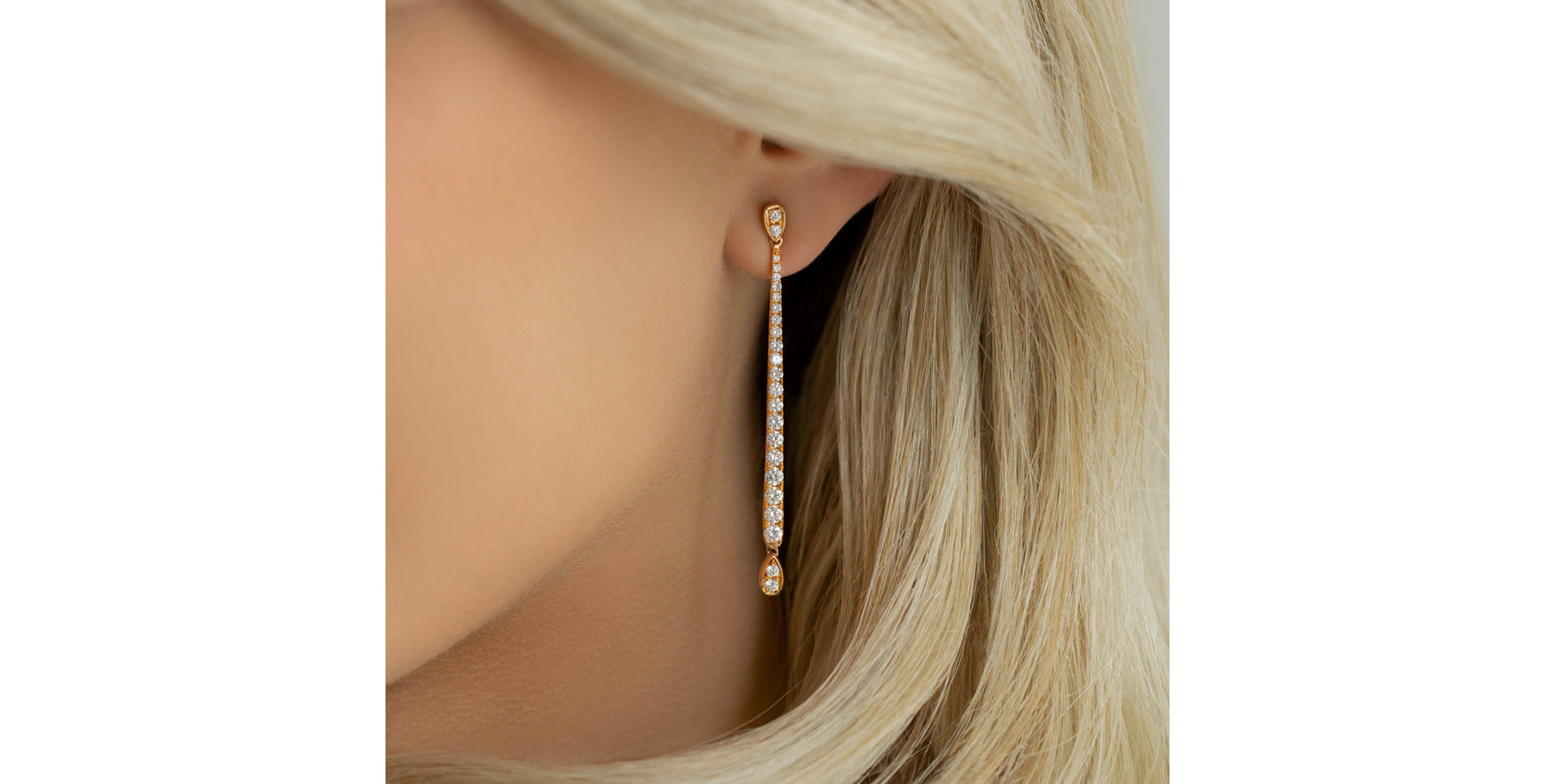 Náušnice s diamanty Hakeema