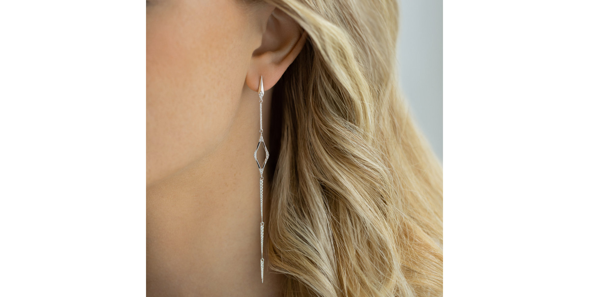 Náušnice s diamanty Johnnie