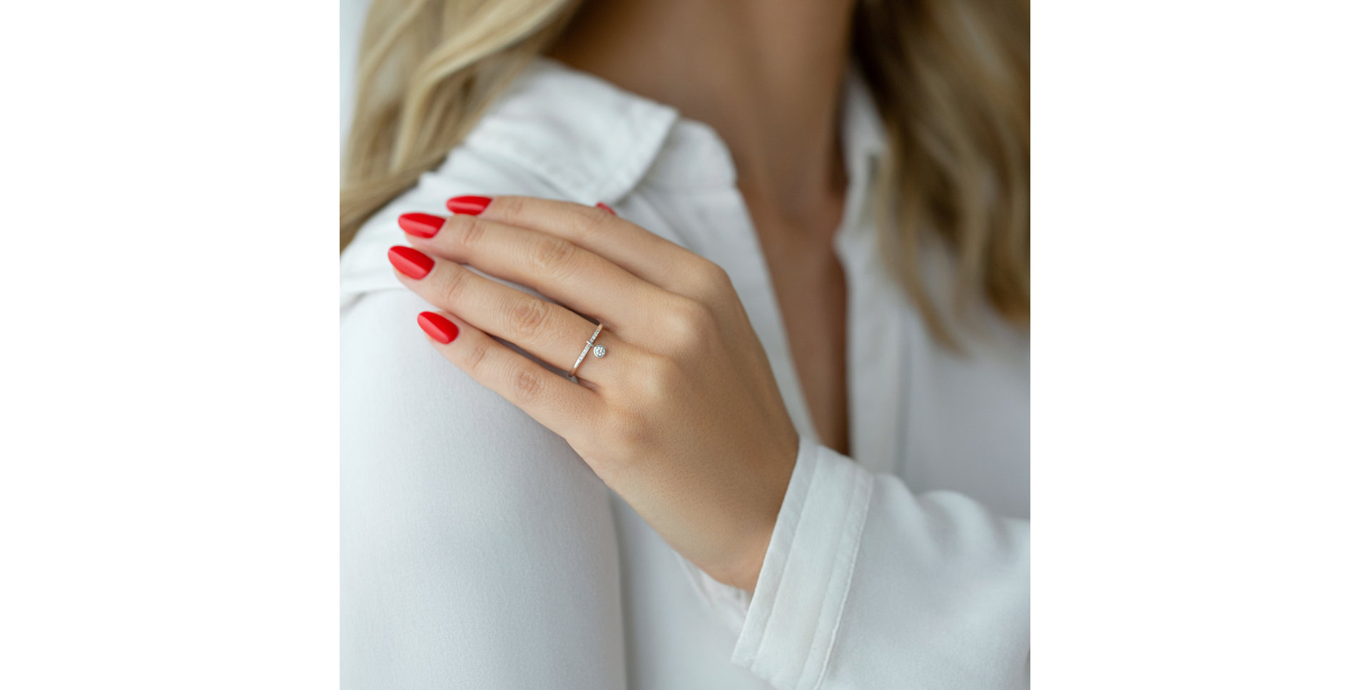 Prsten s diamanty Vincence