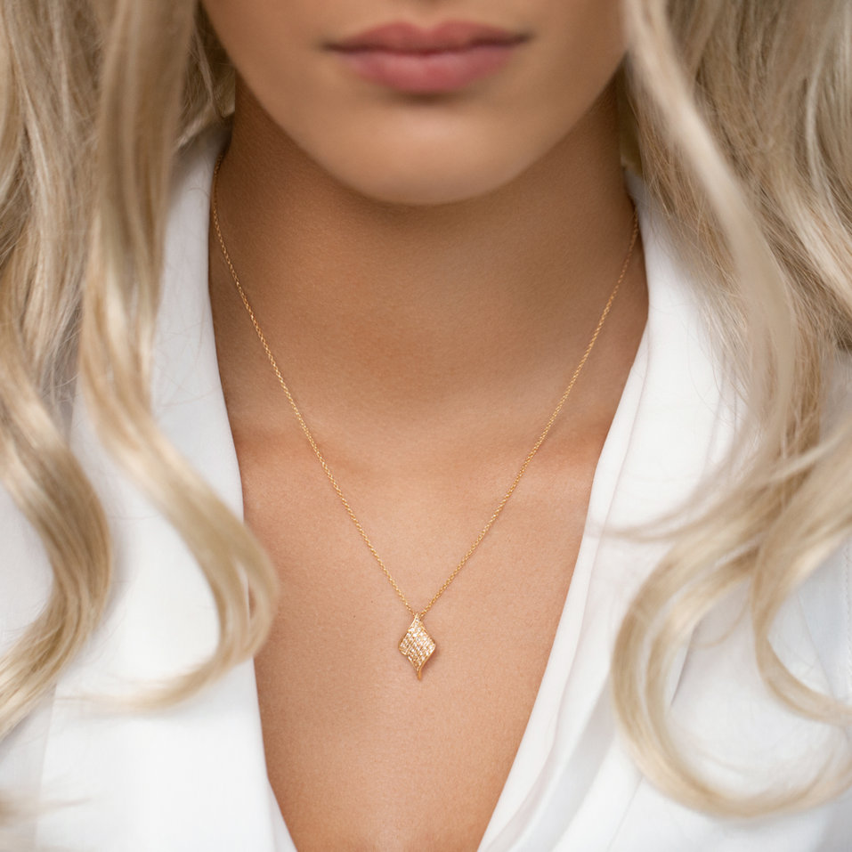 Náhrdelník s diamanty Star Magician