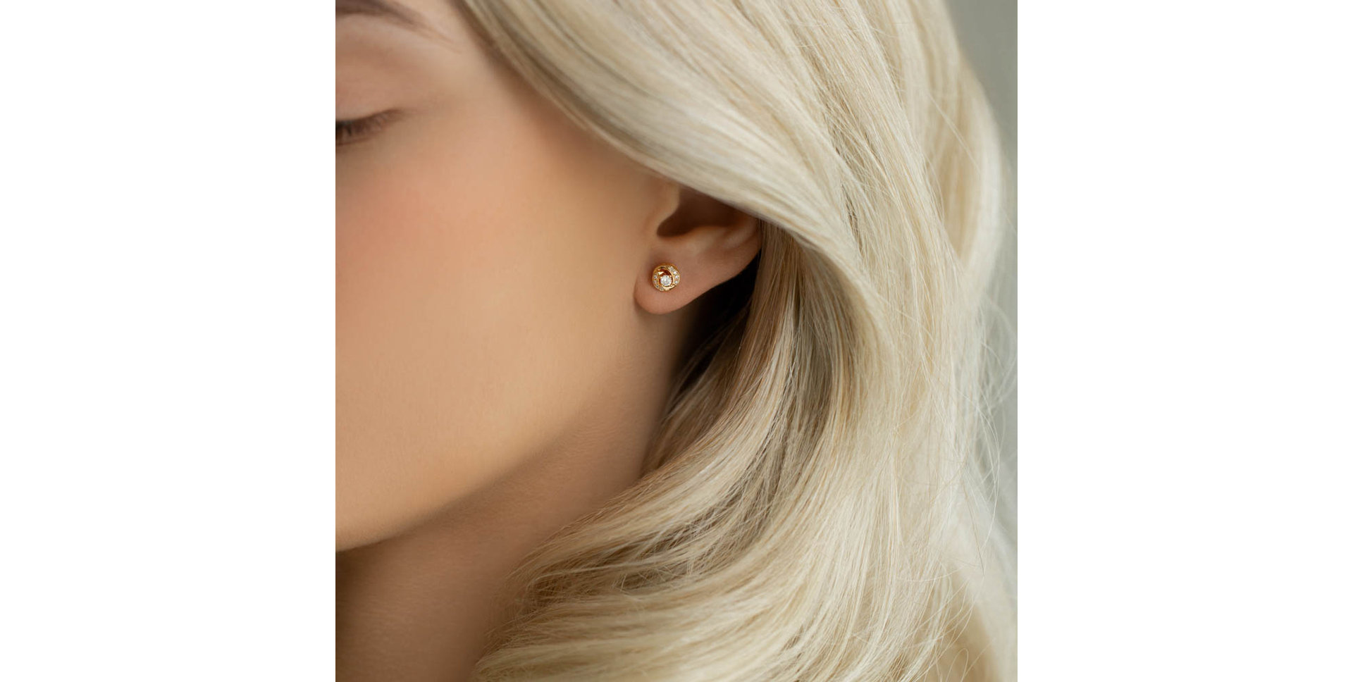 Náušnice s diamanty Perfection