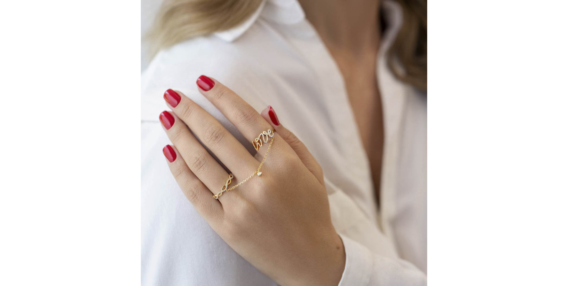 Prsten s diamanty Achille