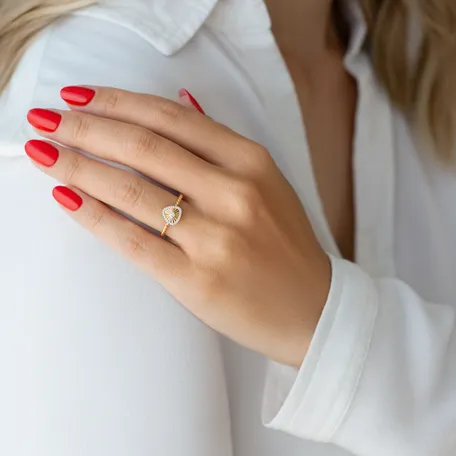 Prsten s diamanty Luxury Caress