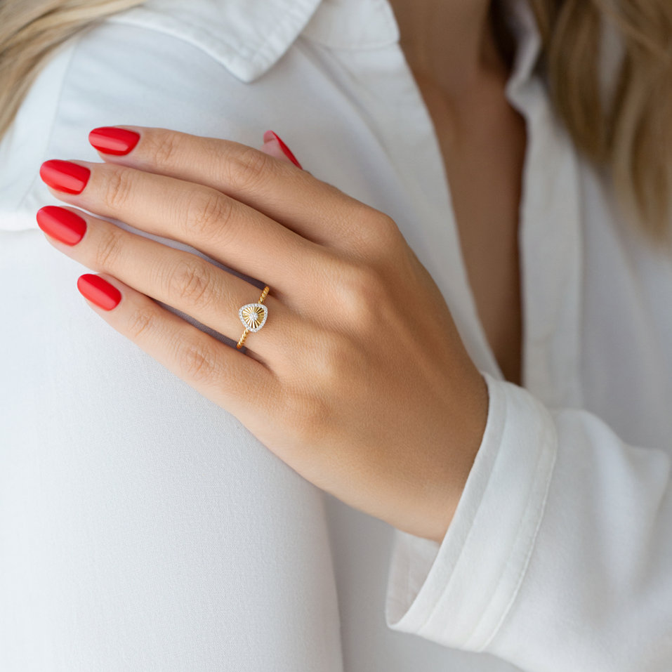 Prsten s diamanty Luxury Caress