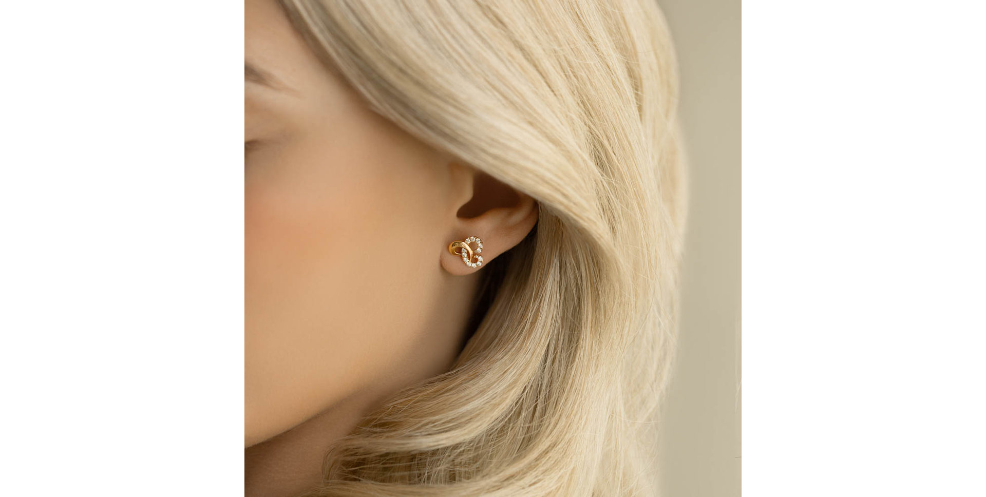 Náušnice s diamanty Veronika