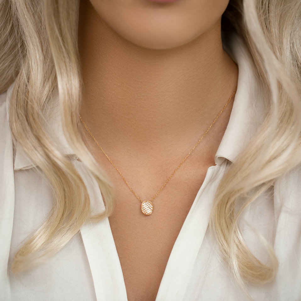 Náhrdelník s diamanty Diabolical Magic