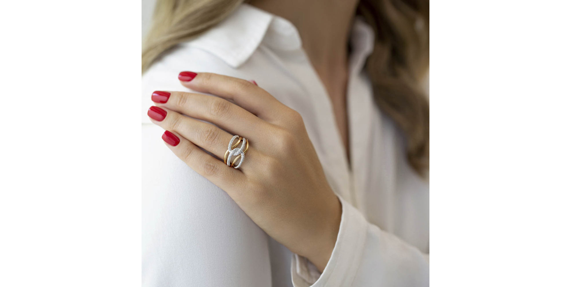 Prsten s diamanty Brendan