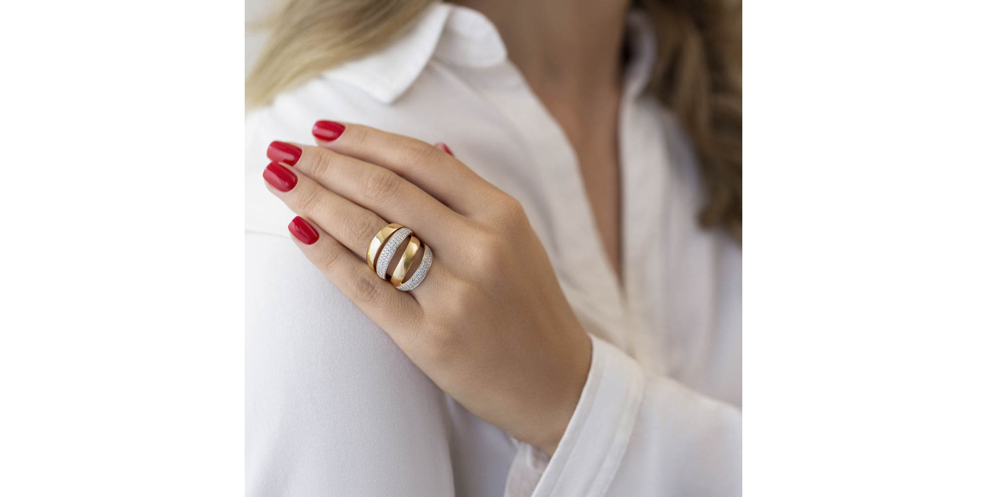 Prsten s diamanty Erwan