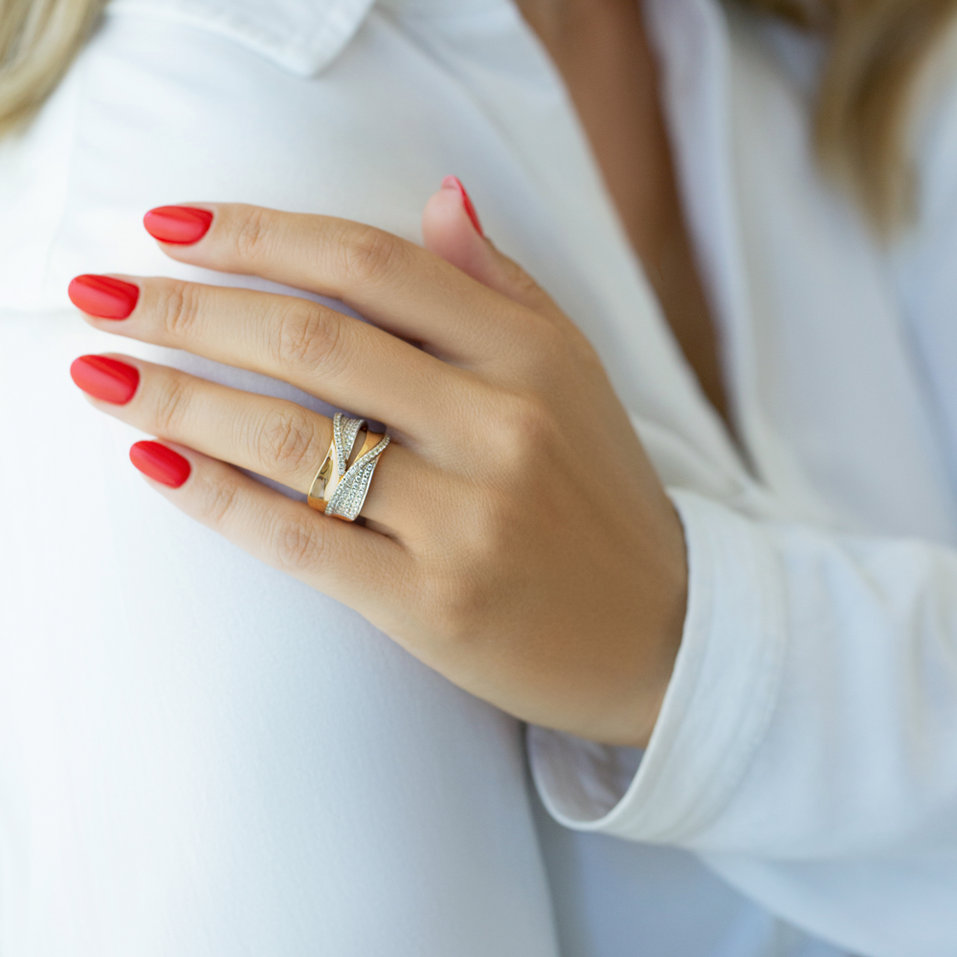 Prsten s diamanty Wisperwind