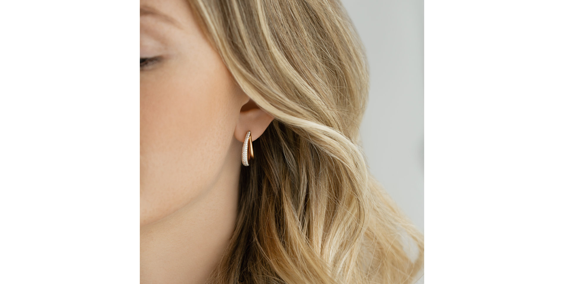 Náušnice s diamanty Junaid