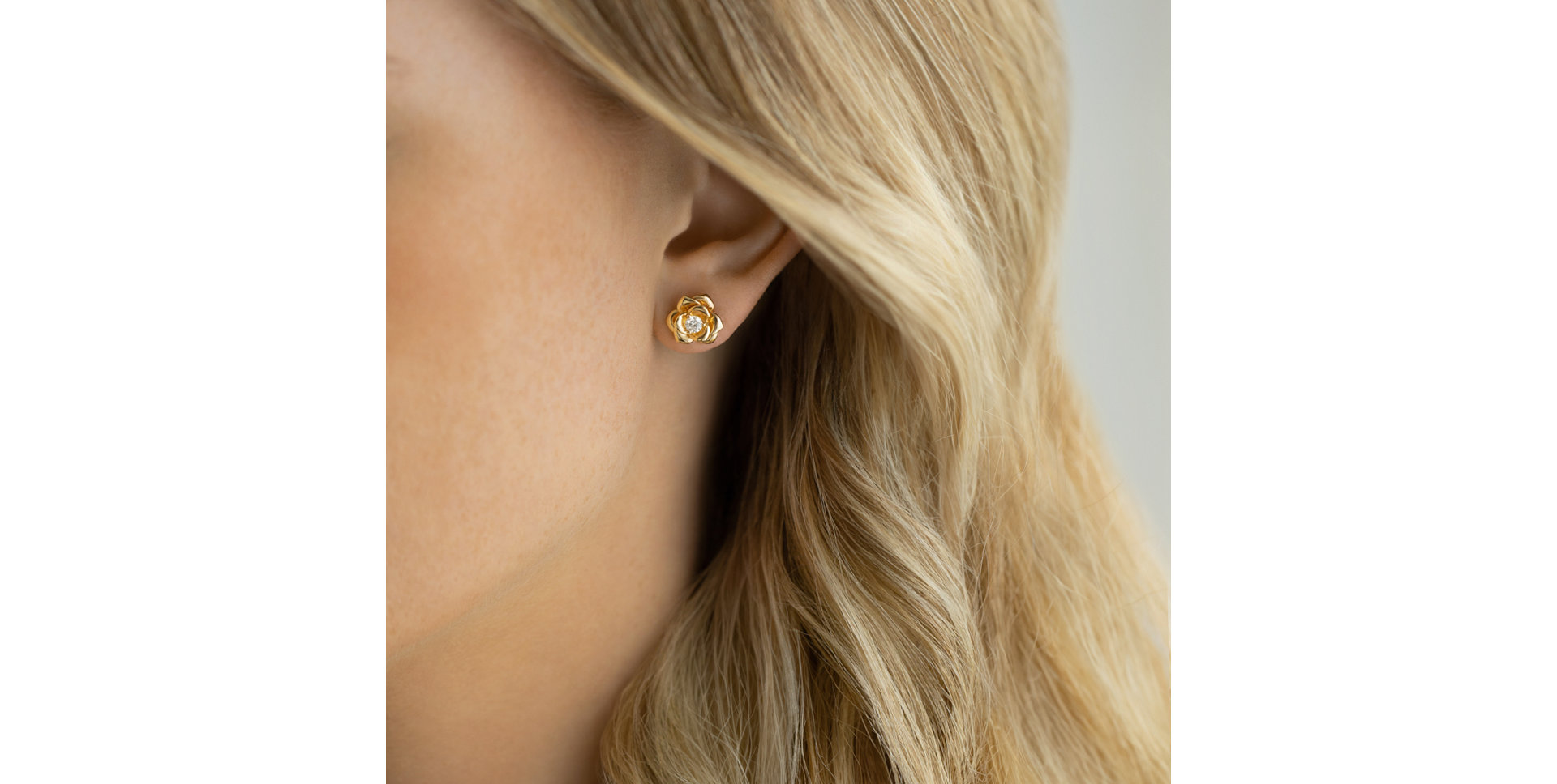 Náušnice s diamantem Lorraine