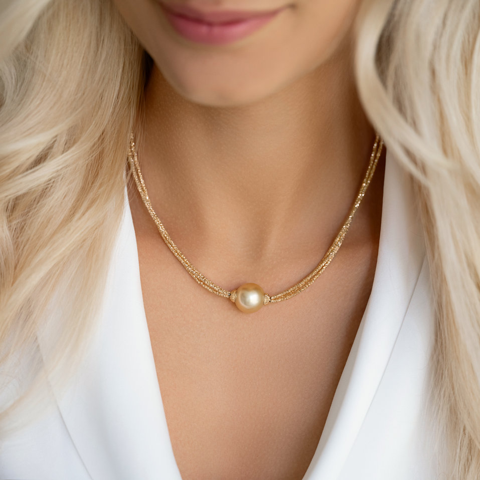 Náhrdelník s perlou Ocean Amazing