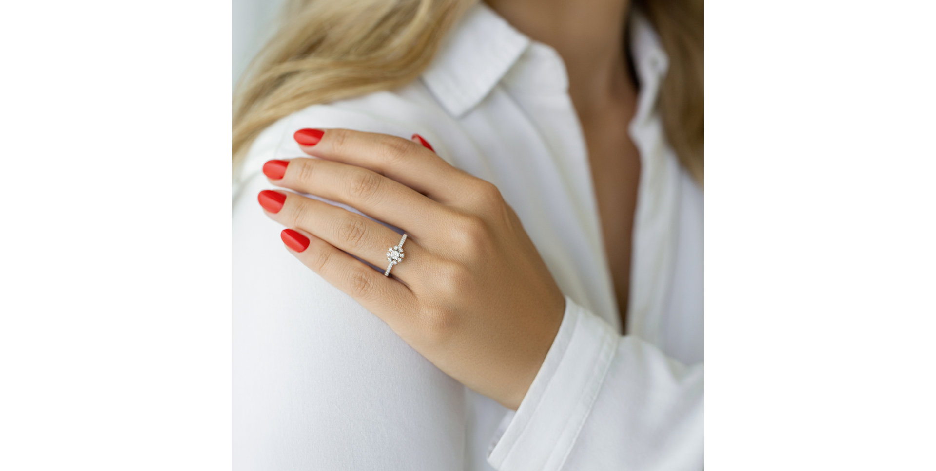 Prsten s diamanty Mirabelle