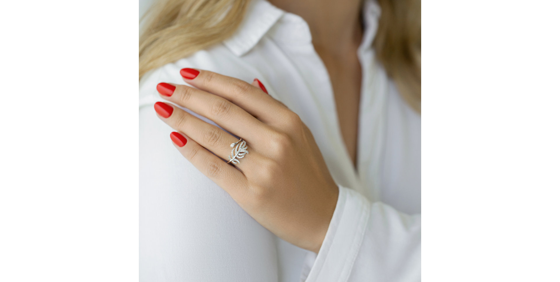 Prsten s diamanty Imposant Allegory