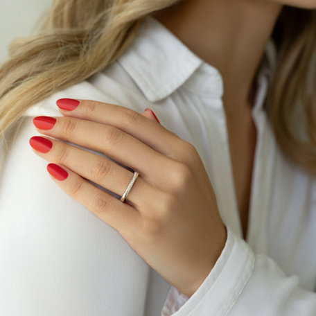 Prsten s diamanty Isabeau