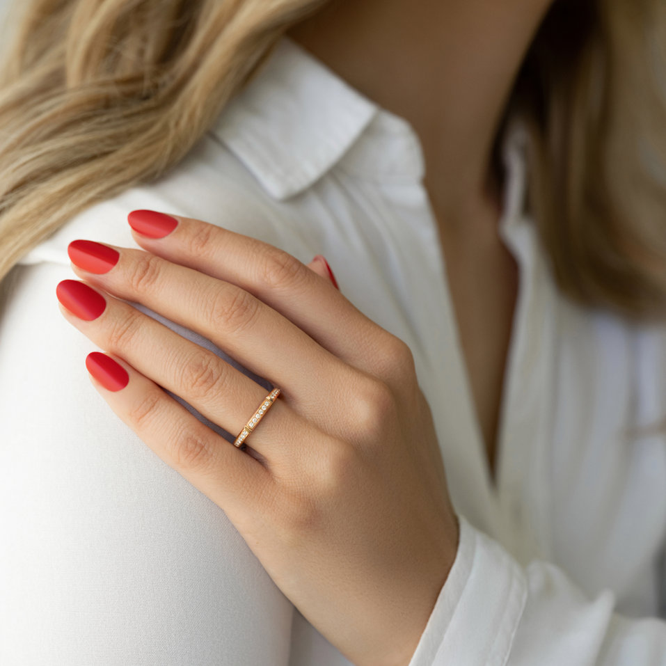 Prsten s diamanty Divine Radiance