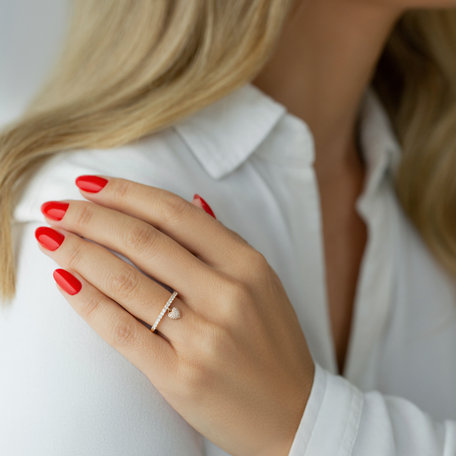 Prsten s diamanty Divine Desire