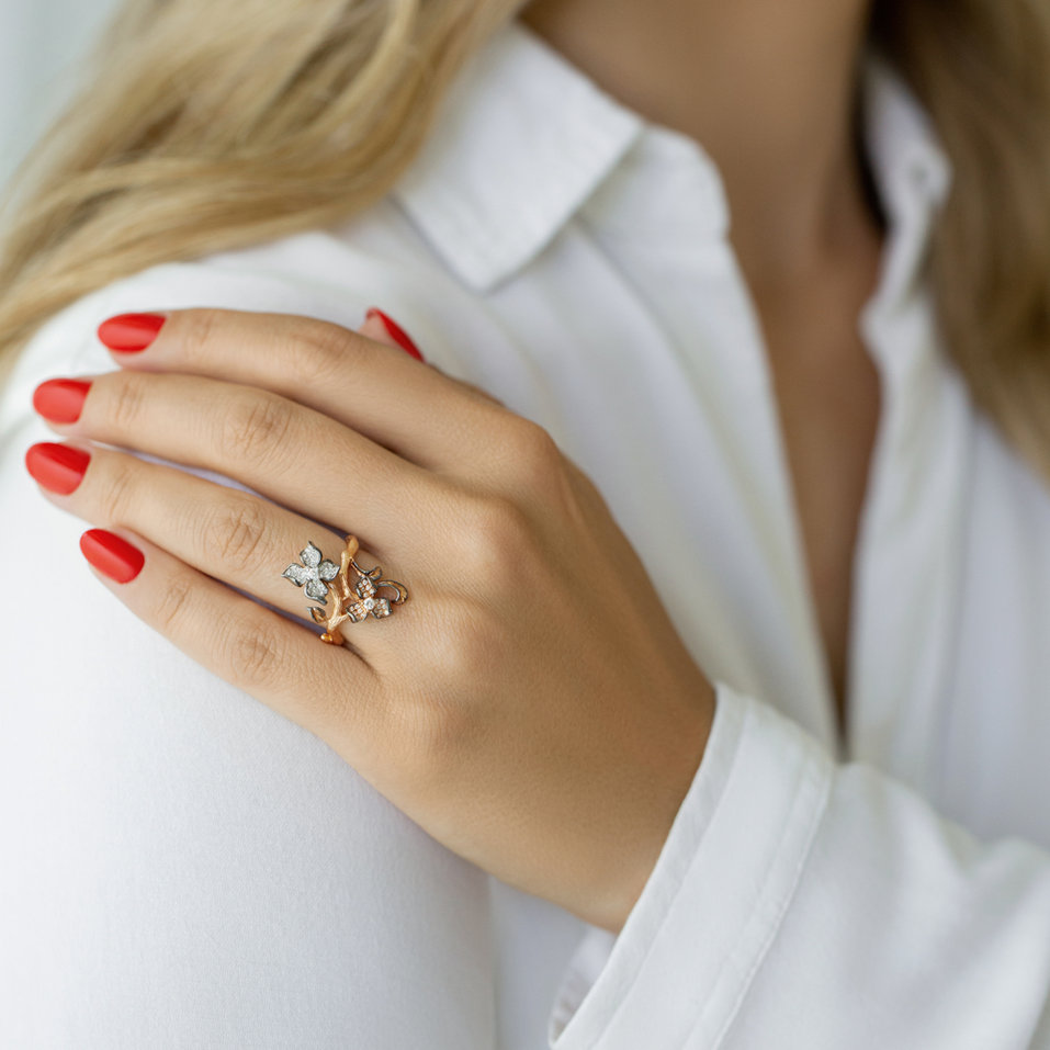 Prsten s diamanty Magic Oasis