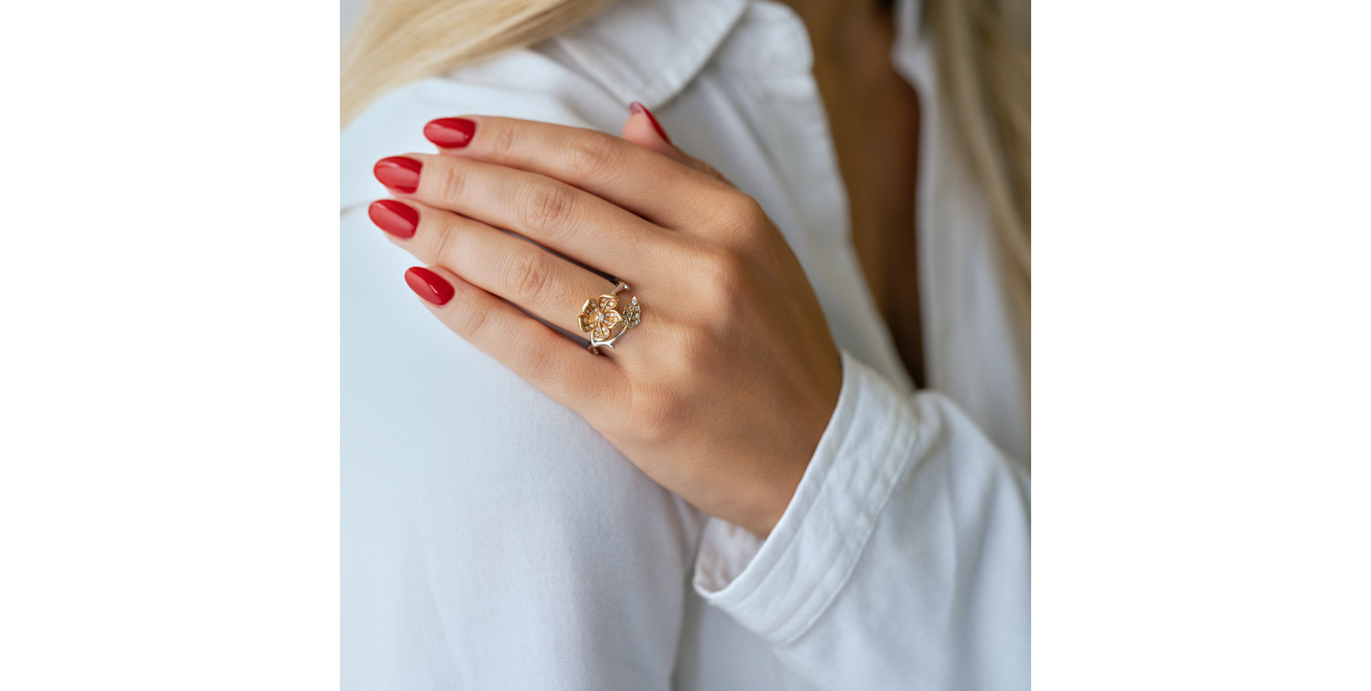 Prsten s diamanty Virgin Romance