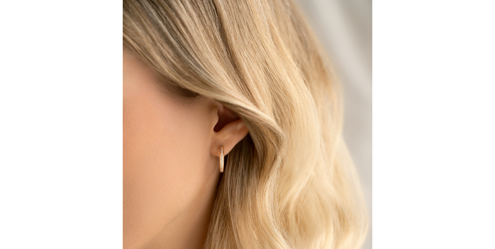 Náušnice s diamanty Electric Ember