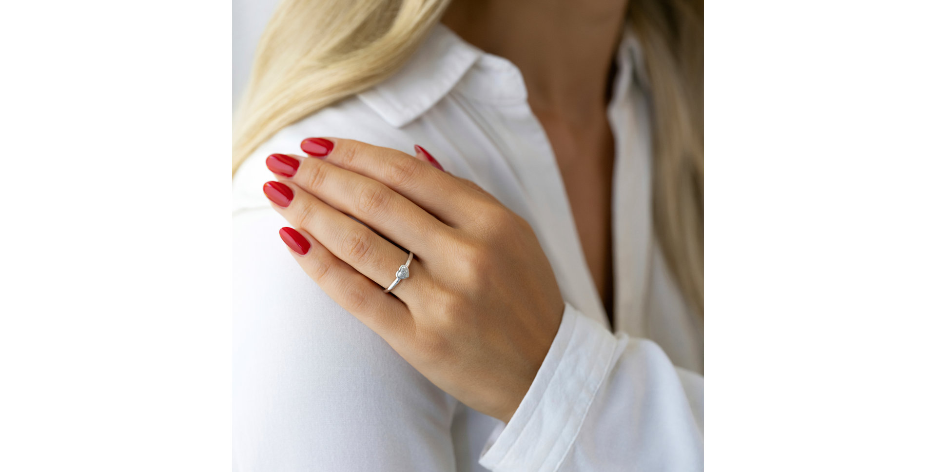 Prsten s diamantem Divine One