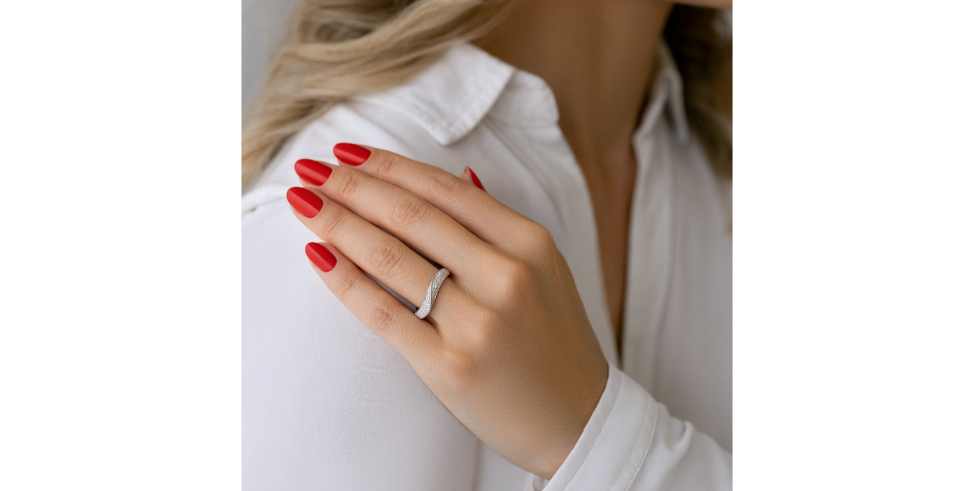 Prsten s diamanty Sea Goddess