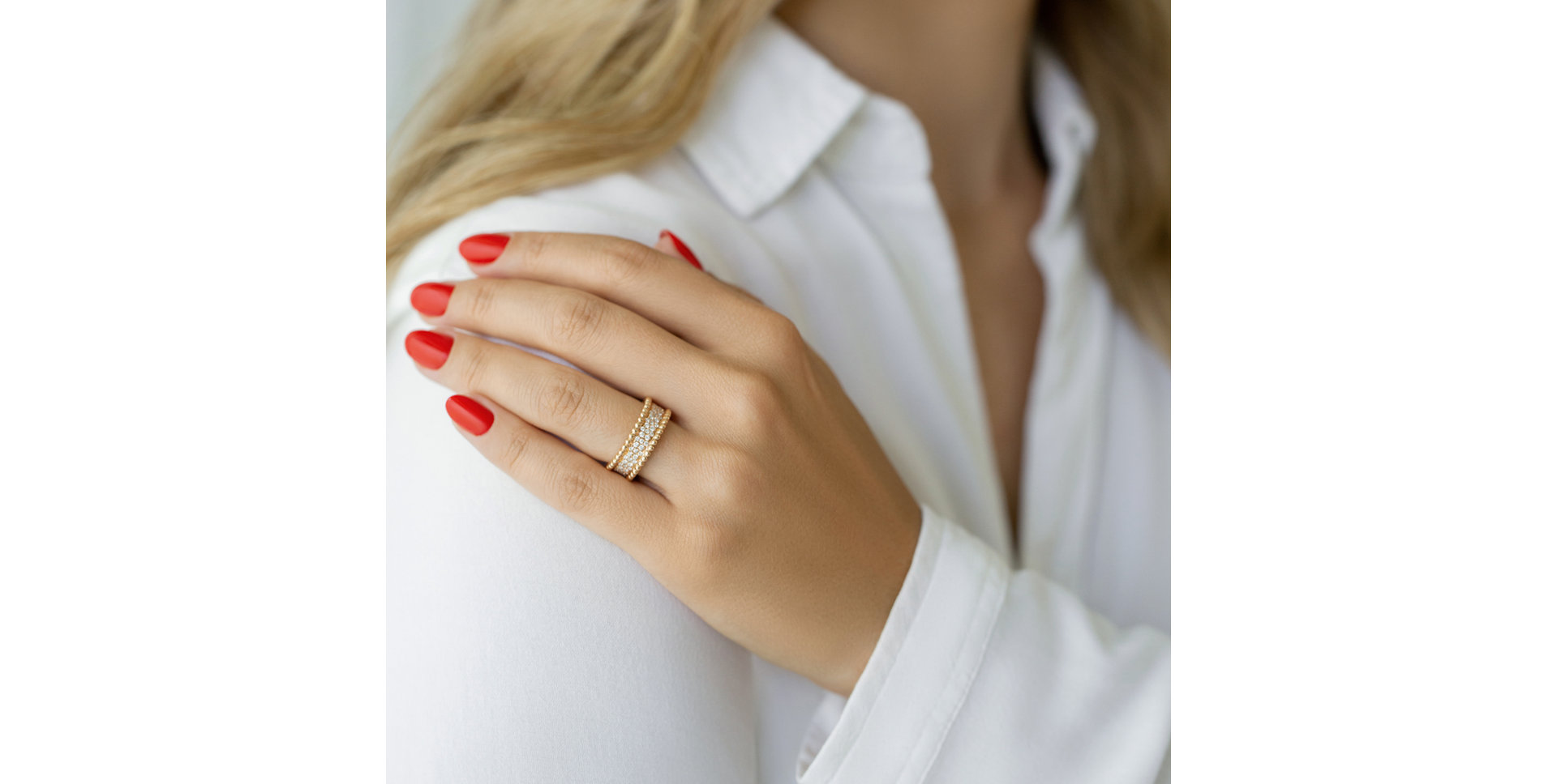 Prsten s diamanty Fernande