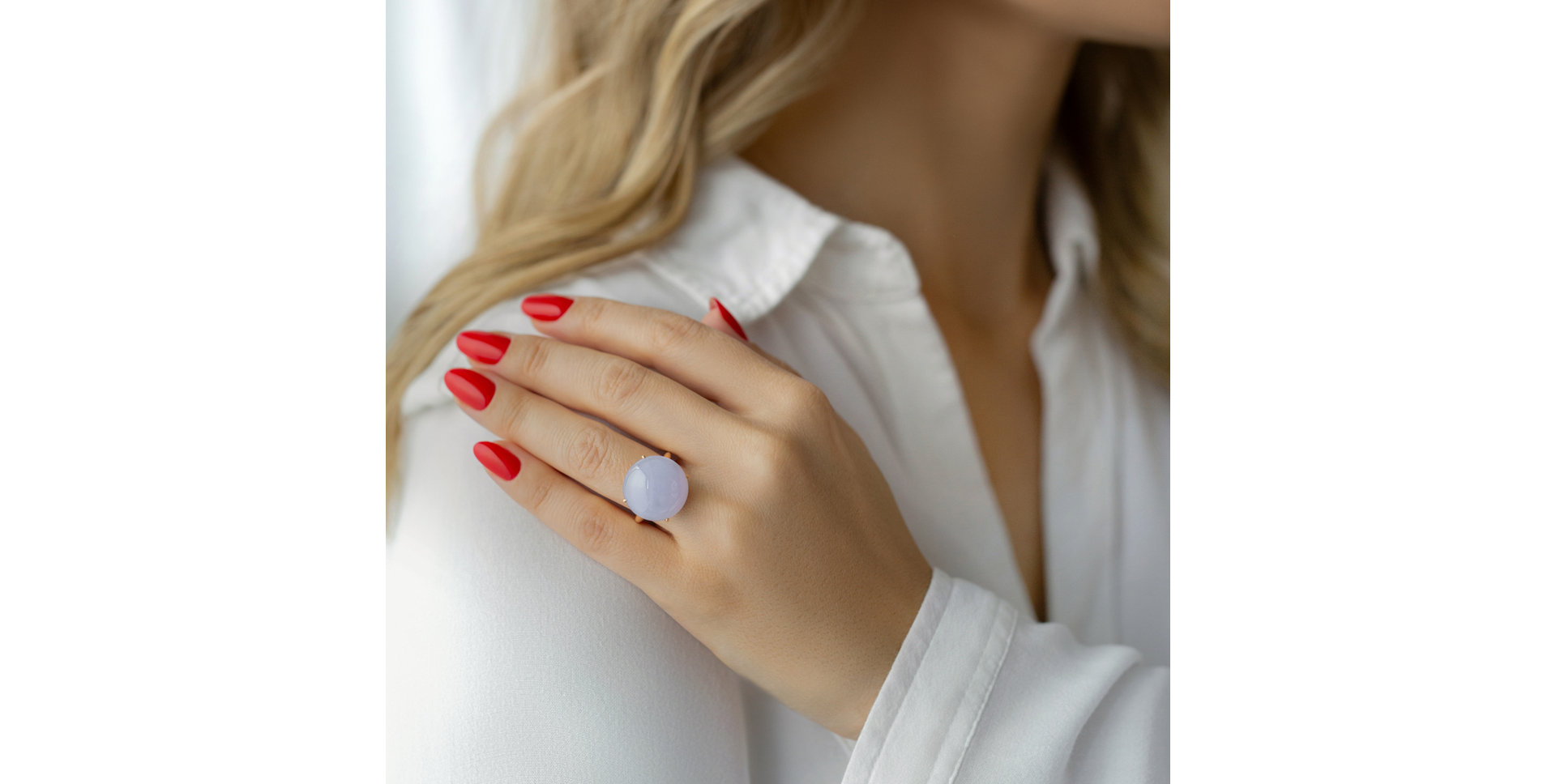 Prsten s chalcedonem Eldorin