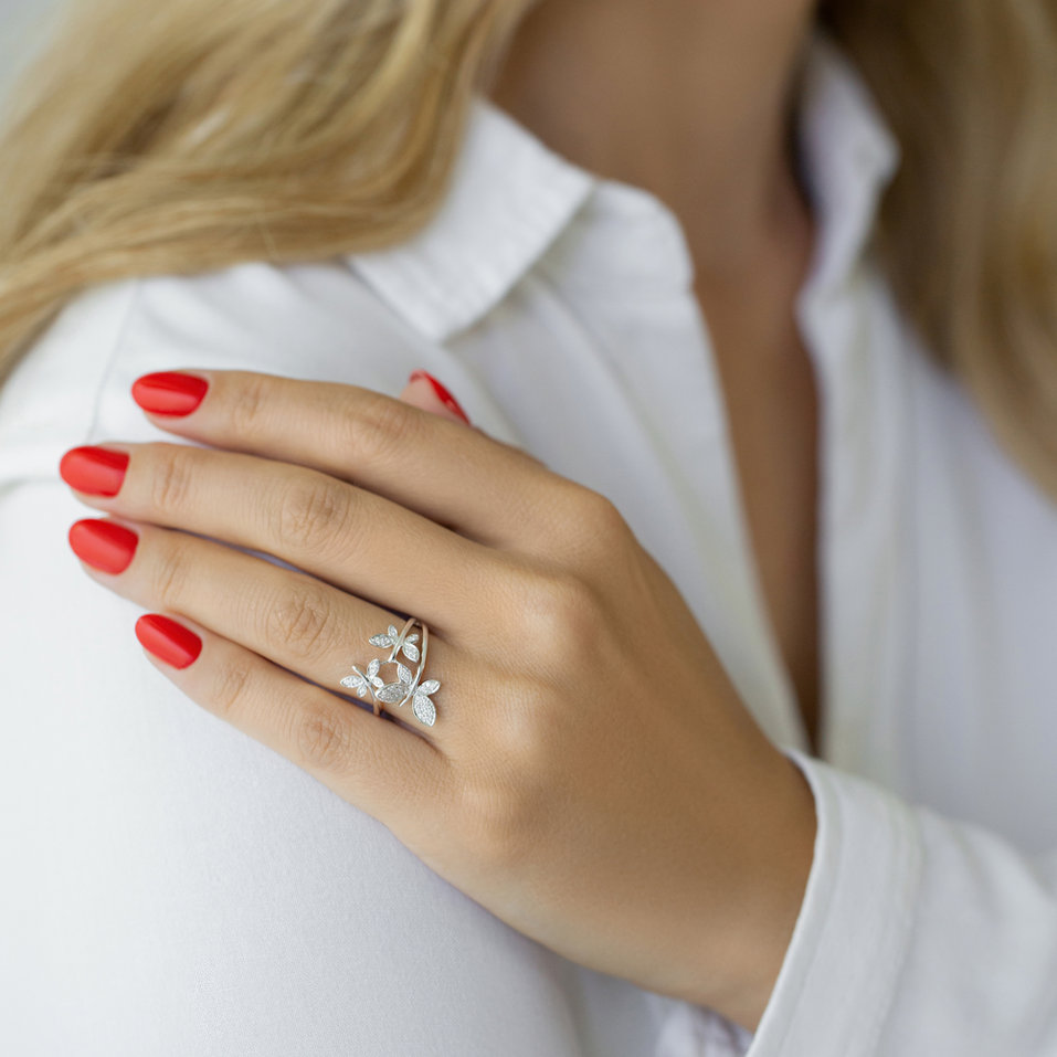 Prsten s diamanty Rona