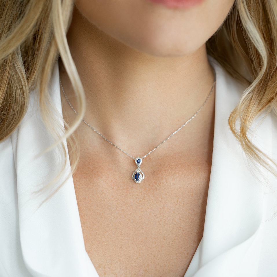 Přívěs se smaragdem a diamanty Mysterious Planet