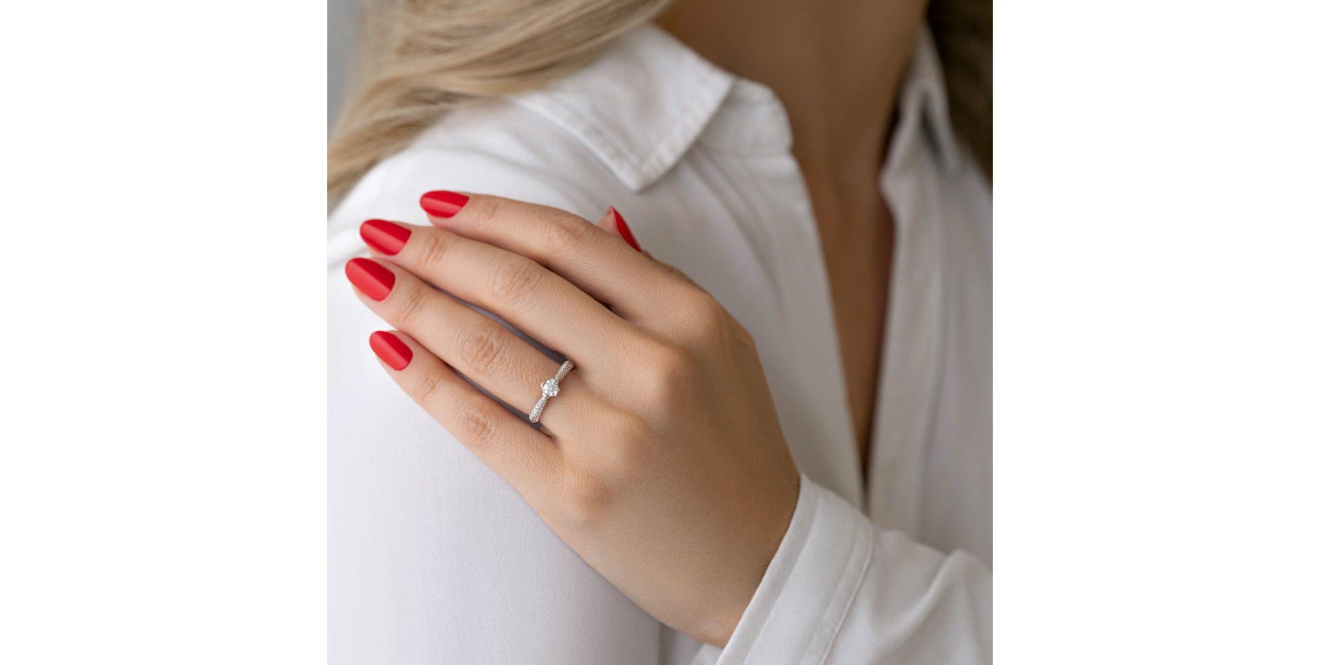 Prsten s diamanty Enchanting Passion