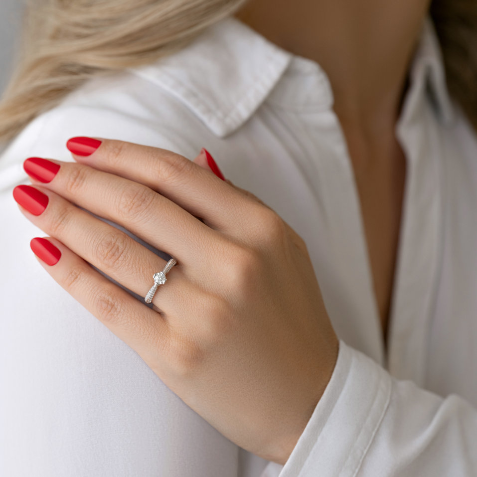 Prsten s diamanty Enchanting Passion